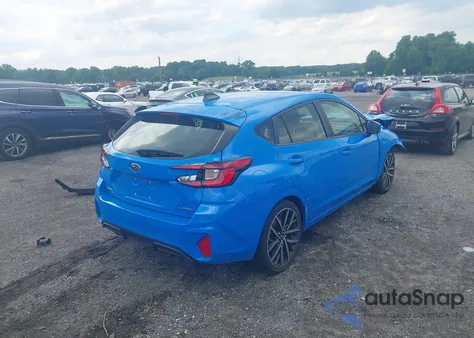 2024 Subaru Impreza Sport 5-Door from USA, damaged, VIN JF1GUAFC9R8259570